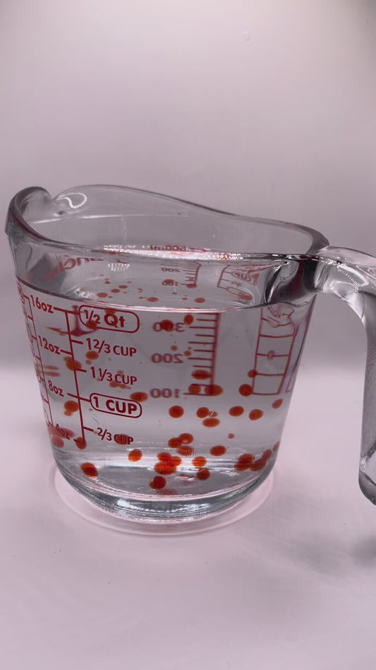 Sherification and Wormification with Sodium Alginate